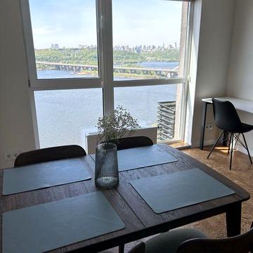 Оренда видовоі квартири в ЖК Great Грейт Дніпровська  Набережна 15 ж