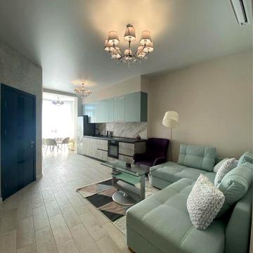 ЖК Аквамарин, 16 ст фонтана! Евродвушка (студия + спальня)