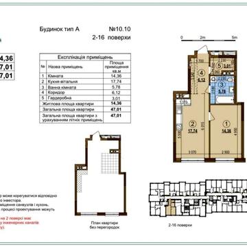 Продам 1к квартиру в ЖК Варшавський 3 ТОП Планування ЖК Варшавський 3