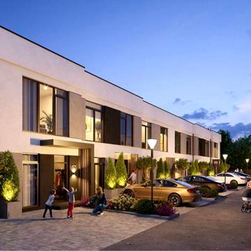 Таунхаус 86,82 м2, газове опалення, розтермінування до 24 міс.