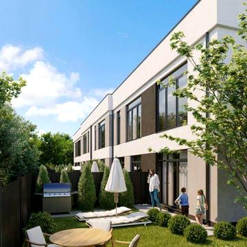 Таунхаус 86,82 м2, газове опалення, розтермінування до 24 міс.