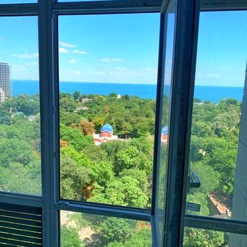 Вид на море! ЖК Олимпийский. Проспект Шевченко, парк Победы. ЖК Олимпийский