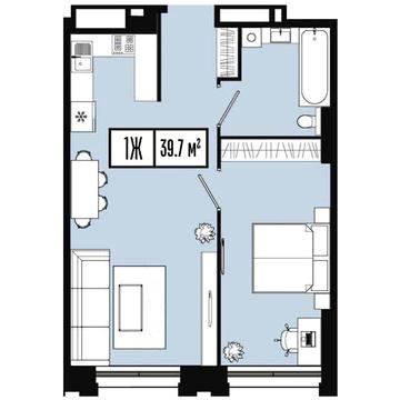 Продаж 1к Квартира 6-ї стрілецької дивізії вулиця ЖК Mont Blan