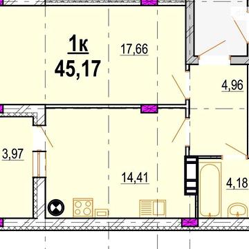 Продаж 1к Квартира Івана Богуна вулиця ЖК Родинний Маєток