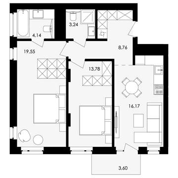 Продаж 2к Квартира Замарстинівська вулиця ЖК Avalon Yard