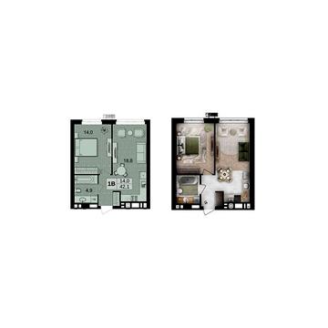 Продаж 1к Квартира Максимовича вулиця ЖК FORREST – жилое пространство