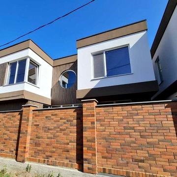 Новый дом 120м2 в стиле хай-тек на Вавилова