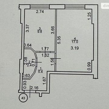 Продаж 1к Квартира Ленкавського вулиця ЖК Квартал №5