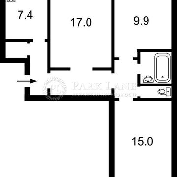 Продаж 3к квартири Олександра Попова 11 Оболонський р-н м.Мінська