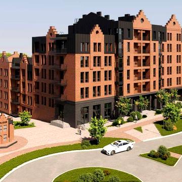 Двокімнатна квартира в житловому кварталі Брюгге !! ЖК Брюгге