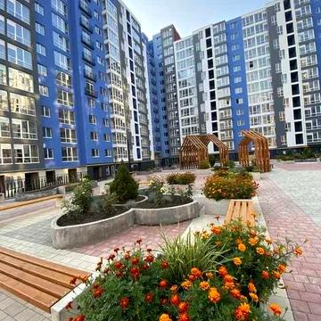 Центр 1-кімн 6й пов.,  ЖК Княгинини  26 100$ _