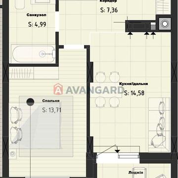 Продаж 1-кімнатної квартири з лоджією в ЖК «Кленовий двір» ЖК Кленовий двір