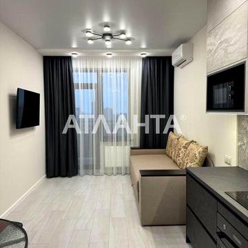 Квартира-студияс ремонтом ЖК Акрополь средний этаж вид парка и моря ЖК АКРОПОЛЬ