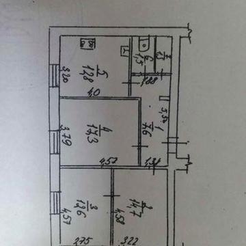 Продам 3-х кімн. Сталинку.,вул.Придніпровська