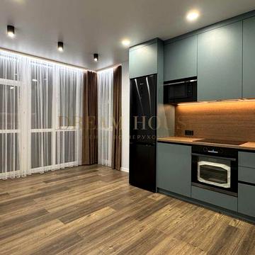 Простора 2-кімнатна в ЖК Гранд Бурже. Оформлення 2% ЖК Гранд Бурже