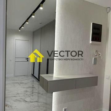 Видова 1-кім квартира в елітному будинку. Дизайнерський ремонт ЖК Династія