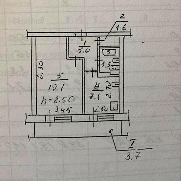 Продам 1кв ж/м Покровський
