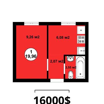 Продаж 1к Квартира Сосновий провулок ЖК Sherwood