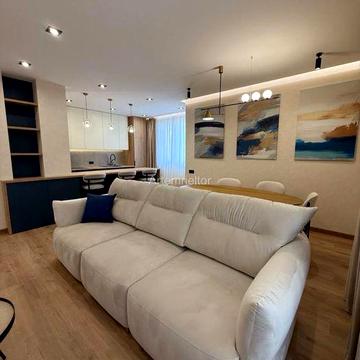 51 Жемчужина 90м2 квартира с ремонтом 2 комнаты,кухня,гостиная 17 этаж ЖК 51 Жемчужина Аркадия Генуэзская