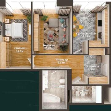 Продаж 2к Квартира Набережна Перемоги вулиця ЖК Bartolomeo Resort Town