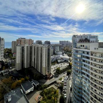 Сдам новую видовую квартиру с гардеробной Генуэзская 26 Жемчужина