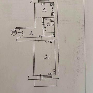 Продаж 1к Квартира Будівельників вулиця