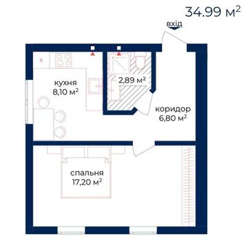 Однокімнатна квартира в Києві. 3% знижка для військових ЖК Liverpool House