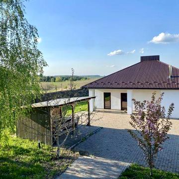 Будинок з банею неподалік заповідника на ділянці 46 соток