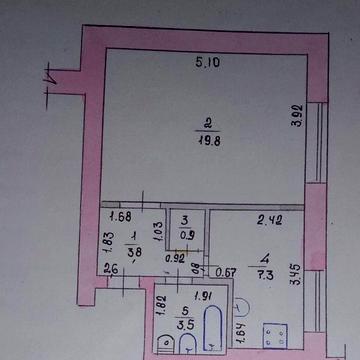 1 кв-36кв.м."Красная линия".