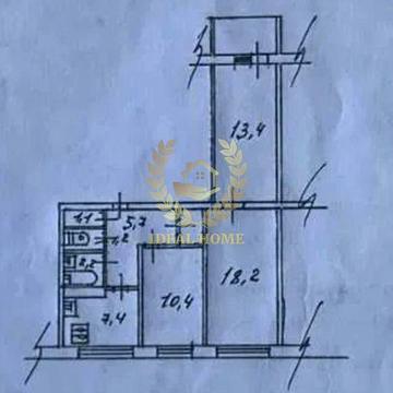 Продам 3-кімнатну квартиру по вулиці Курбаса