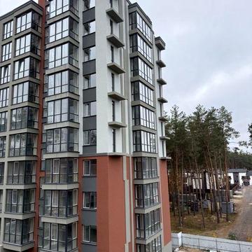 Двокімнатна квартира 53 м, з виходом в парк Щасливий, Гостомель ЖК Соборний