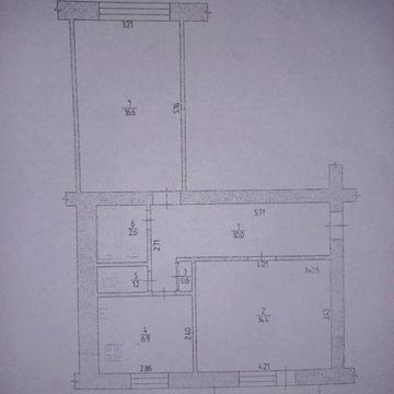 Продається 2х кімнатна кваритра