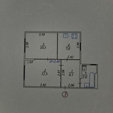 2-кімнатна квартира з кладовою та підвалом