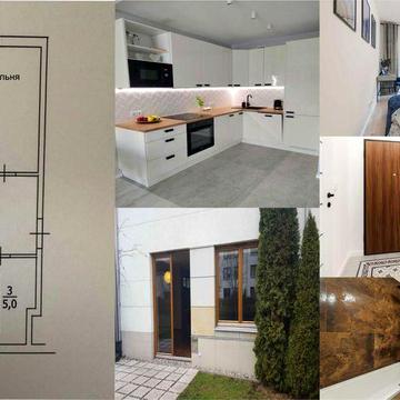 Продам 1 квартиру в центрі міста Бориспіль вул.Шевченка 23б-25в