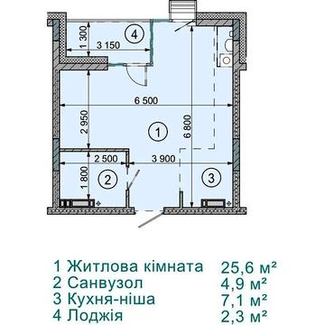 Продаж 1к Квартира Соборна вулиця ЖК Sense City