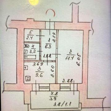 Продам 1-к.квартиру 44м² (ВЛАСНИК)