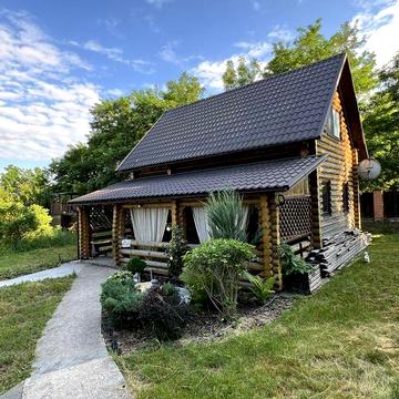 Здам в оренду будинок-зруб. с. Новосілки Макарівський райн