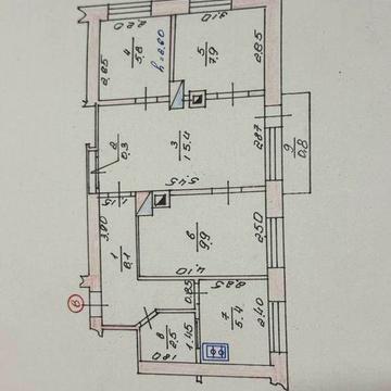 Продам простору велику квартиру в м.Ківерці