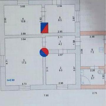 Продается полдома со всеми удобствам. Ул.Мичурина