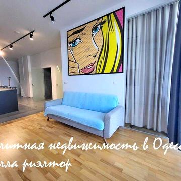 видовая квартира в жк Ланжерон, терраса