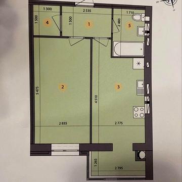 Квартира В ЖК Ковалёвский 6 - секция ЖК Ковалёвский