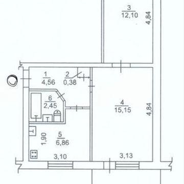 Без комиссии! Продается 2-ком квартира. Правый берег
