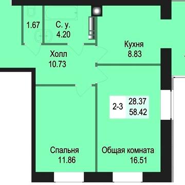 ‼️«Єоселя» ПервыйВзнос:19,800$ 2к.58м2 Рассрочка 30месяцев.