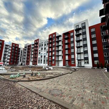 1-к квартира 34,8 м2 з подвірям 32,4м2. Амстердам Клубний.Білогородка ЖК Амстердам Клубний