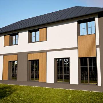 Дуплекс (будинок 125 м кв) з ділянкою 3 сот