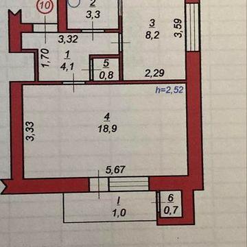Продам однокімнатну