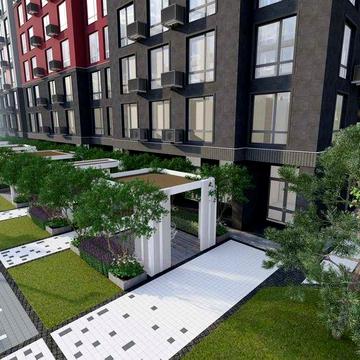 2-кімнатна в «Синергія Київ», 55 м². Штукатурка є ЖК Синергія Київ