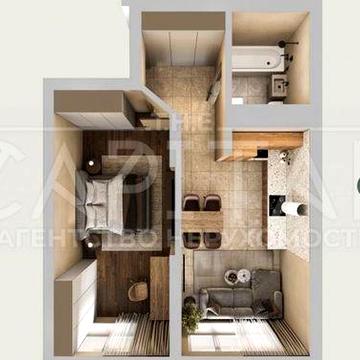 1-кімнатна квартира в ЖК Central Hills, БЕЗ КОМІСІЇ ЖК Central Hills