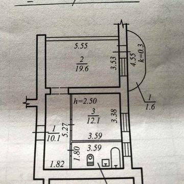 Продам большую 1к квартиру 50 кв.м  ж/м Фрунзенский/ Ломовский ул Высо