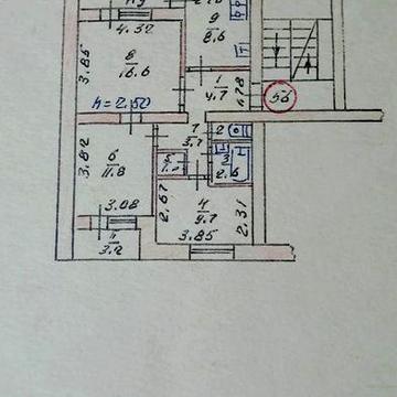 Продам 3-х. комнатную квартиру под ремонт..